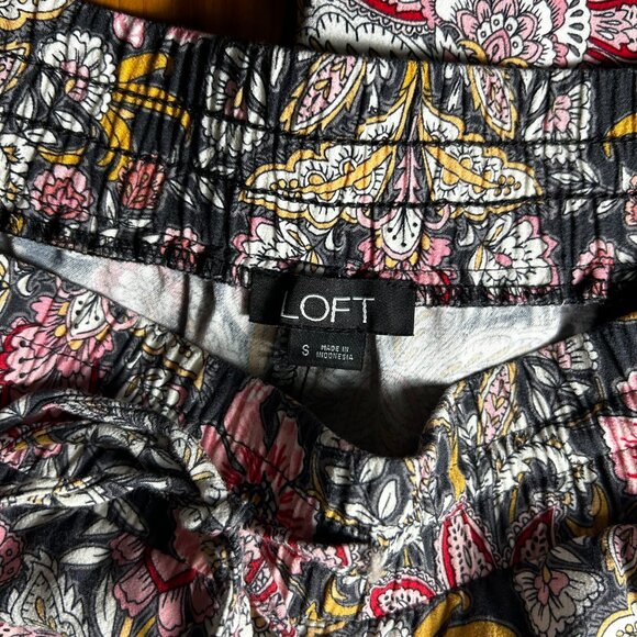 LOFT floral drawstring pants (S) - Picture 12 of 12